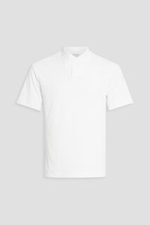 Рубашка-поло из хлопковой махры SUNSPEL, белый