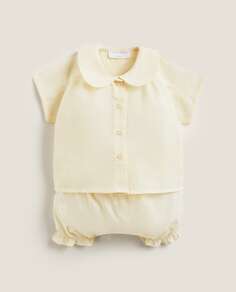 Костюм Zara Home Batiste Baby, желтый