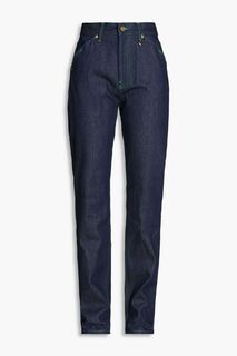 Прямые джинсы Le De Nimes с высокой посадкой JACQUEMUS, синий