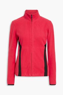 Лыжная куртка Chara из флиса с трикотажными вставками JETSET, красный