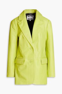 Кожаный пиджак Kira WALTER BAKER, зеленый