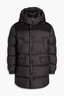 Стеганый пуховик с капюшоном Sierra Supreme WOOLRICH, черный