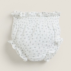 Шорты Zara Home Floral Baby, белый