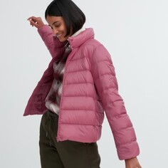 Пуховик Uniqlo Ultra Light, розовый