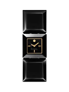 Часы Robertson с ацетатным браслетом Tory Burch, черный