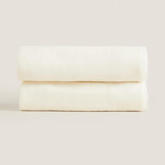 Одеяло детское Zara Home Knit Baby, кремово-белый