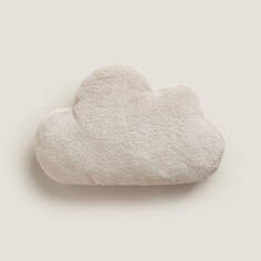 Подушка Zara Home Cloudshaped Cushion, светло-серый