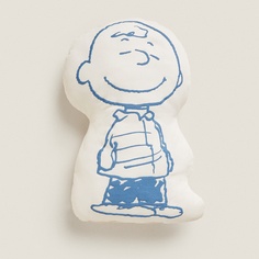 Подушка Zara Home Peanuts Charlie Brown Colouring, кремовый