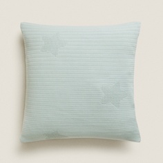 Чехол для подушки Zara Home Star, бирюзовый