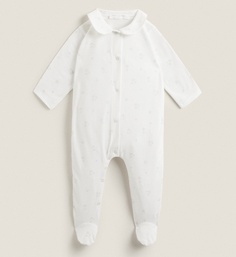 Комбинезон Zara Home Cotton Jersey, белый