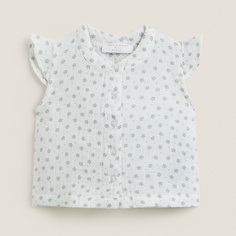 Рубашка Zara Home Polka Dot Baby, белый