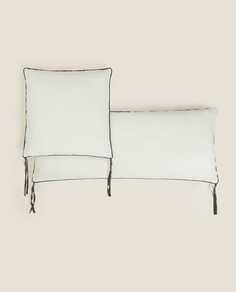 Подушка для сиденья Zara Home Linen Seat, белый