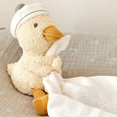 Мягкая игрушка Zara Home Duck Muslin Cuddly, белый