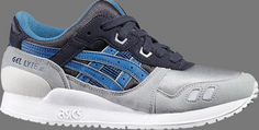 Кроссовки gel lyte 3 gs &apos;india ink sea port&apos; Asics, серый