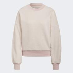 Свитшот Adidas Sportswear Studio Lounge Fleece, светло-розовый