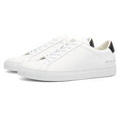 Кроссовки Common Projects Retro Classic Low, белый/черный