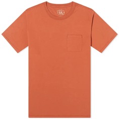 Футболка Rrl Pocket, оранжевый