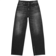 Джинсы R13 Alice Slim Straight Leg, черный