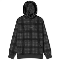 Худи Dime Plaid, черный