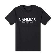 Футболка Nahmias Pronunciation, черный