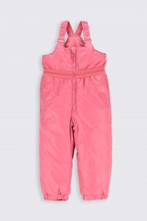 Зимние брюки Coccodrillo розовый на брекетах