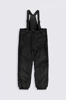 Зимние брюки Coccodrillo черный лыжный комбинезон