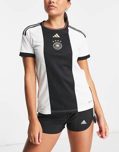Белая домашняя футболка adidas Football Germany World Cup 2022