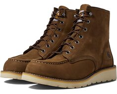 Ботинки 6&quot; Moc Soft Toe Wedge Boot Carhartt, коричневый