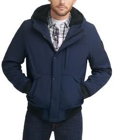 Мужская куртка soft shell с капюшоном на подкладке из шерпы Levi&apos;s, мульти Levis