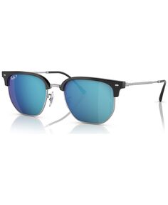 Поляризованные солнцезащитные очки унисекс new clubmaster 51, rb441651-zp Ray-Ban, мульти