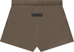 Шорты Fear of God Essentials Running Shorts &apos;Wood&apos;, коричневый