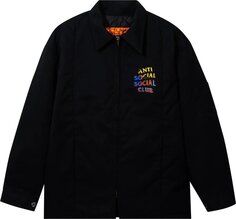 Куртка Anti Social Social Club Zuiderzee Jacket &apos;Black&apos;, черный