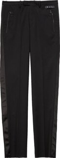 Брюки Off-White Tuxedo Zipped Clean Pant &apos;Black&apos;, черный