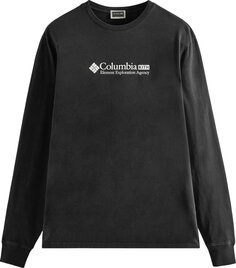 Лонгслив Kith For Columbia Element Exploration Agency Long-Sleeve Tee &apos;Black&apos;, черный
