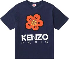 Футболка Kenzo Boke Flower T-Shirt &apos;Midnight Blue&apos;, синий