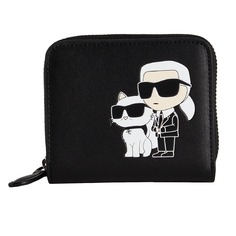 Кошелек Karl Lagerfeld K/ikonik 2.0 Leather Sm Zipwlt, черный