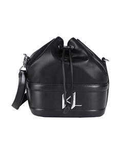 Сумка-мешок Karl Lagerfeld K/saddle, черный