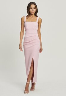 Длинное платье BWLDR, светло-розовый