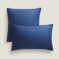 Наволочка Zara Home (140 GSM) Linen 2 шт, синий