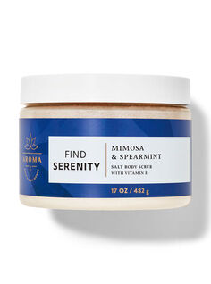 Солевой скраб для тела Mimosa Spearmint, 17 oz / 482 g, Bath and Body Works