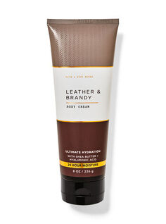Увлажняющий крем для тела Ultimate Leather &amp; Brandy, 8 oz / 226 g, Bath and Body Works