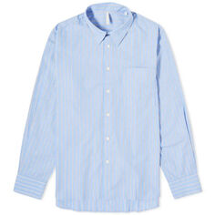 Рубашка в полоску Sunflower Cotton Stripe Ace, голубой/белый