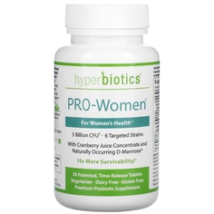 Пробиотическая Добавка Hyperbiotics PRO-Women, 30 таблеток