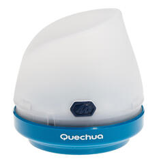Фонарь Quechua BL40 для кемпинга 40 люмен, белый / синий