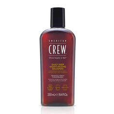 American Crew Daily Deep Moisturizing веганский шампунь глубокого увлажнения для сухих волос для мужчин, 250 мл