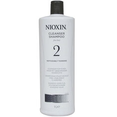 Nioxin System 2 шампунь против выпадения для натуральных и редеющих волос, 1000 мл