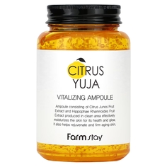 Бодрящая ампула Farmstay Citrus Yuja для всех типов кожи