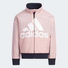 Двусторонняя куртка Adidas, темно-синий/розовый