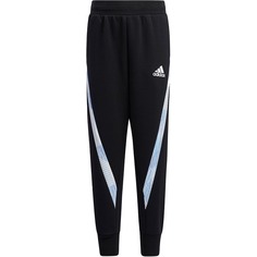 Спортивные брюки Adidas, черный/голубой