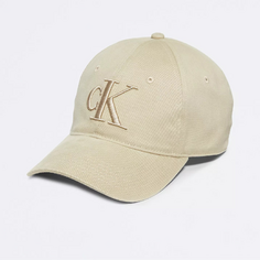 Бейсболка Calvin Klein Twill Logo, серо-бежевый